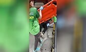 Suicidal guy hosted themself under the tires of a vehicle tagb