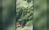 Scary instant rescue helicopter collisions and also blows up whi