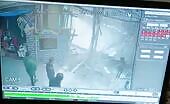 The roof covering collapsed on pedestrians uncensored videos murde