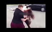 Fat Tranny Beating Girl