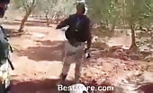 Rebels Behead Syrian Soldier 