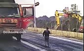 Brutally Crushed to Death by Reversing Truck