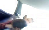 Arab Policeman Groping Woman In Car