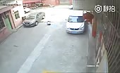 Young Boy Run Over By A Car 