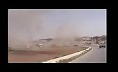 Cluster Bomb Explosion In Saraqib, Syria