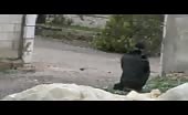 Rebels Targeting Syrian Army Tank