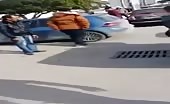 Arab Woman Fight In Parking