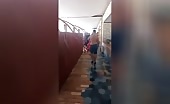 2 canadian turists fire at mexican resort