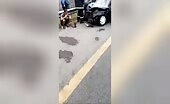 42-year-old female dedicates an automobile collision after utilizing medications.