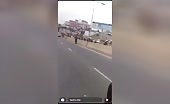 A crazy woman killed a male along with a significant rock i.