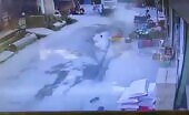 Boy hit by out-of-control bus
