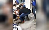 A stadium brawl left 180 people dead indonesia d.