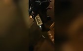 An eyewitness brought a lost leg to a motorcyclist uncenso