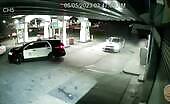 Armed suspect shot dead by lapd after pursuit downtown los a.