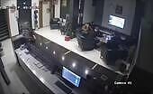 Extortion gang stabbed and shot in hotel