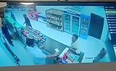 Store owner pulls out ak47 end the drama s.