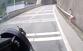 Woman struck by car after failing to look