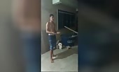 Teenager gets punished by dad for dancing