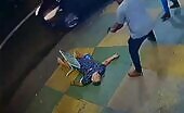 Killer reloads gun and continues shooting