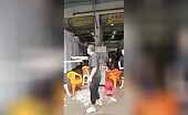 Man threatened and cursed intensely