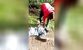 Thieves tortured with machetes