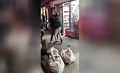 Incident outside kebab shop on Burdett Road
