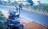Men hack motorcyclist to death with machetes
