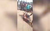 Rapist murdered with tire and gasoline