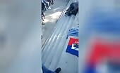 Man sets himself on fire