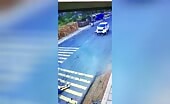 Motorcyclists collide with truck