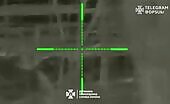 Ukrainian sniper kills 2 russians using thermal optics
