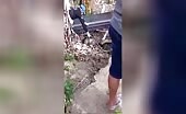 Discovering the buried body of a man eliminated by his nephew u.