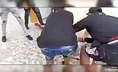 [complete video] couple caught taking punished and stripped nak
