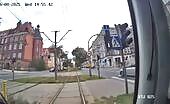 Teen on Scooter Hit by Tram