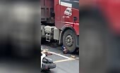 Man Dies After Falling Under Truck Wheels