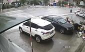 Car Hits Woman at Crossing