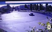 Car Runs Red Light, Crashes