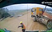 Truck Hits Power Line