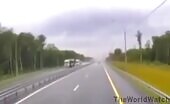 Truck Explodes on M-12 Highway