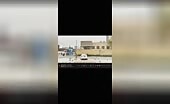 Barrier Stops Car Crash