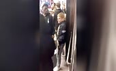 Black Man Beats White Man, Shots Fired