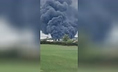 Bradford Trailer Engulfed in Fire