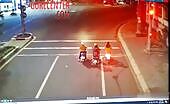 Car Hits 3 Bikers