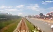 Man Hit by Train