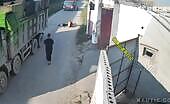 Man Crushed by Truck in China