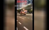 Woman Run Over by Excavator in China