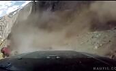 Jeep Tumbles Down Mountain