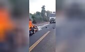 Couple Dies in Motorcycle Fire