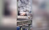 Hamburg Warehouse Fire