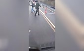 Man Hit by Vehicle on Road